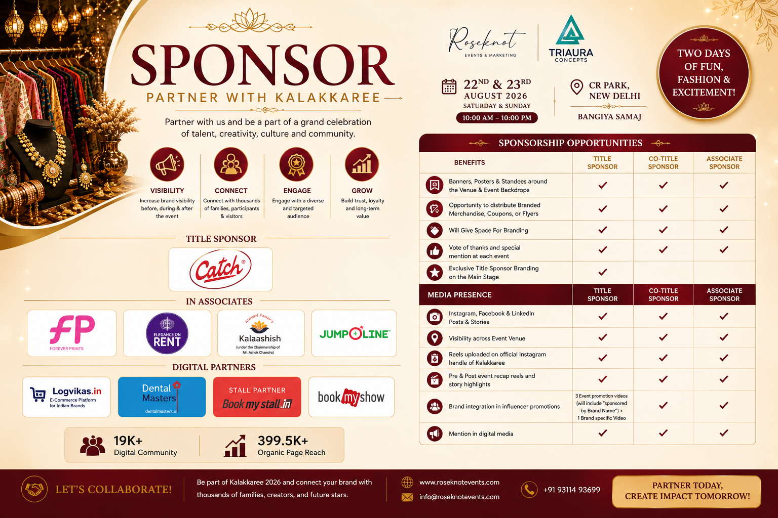  Align your brand with talent,