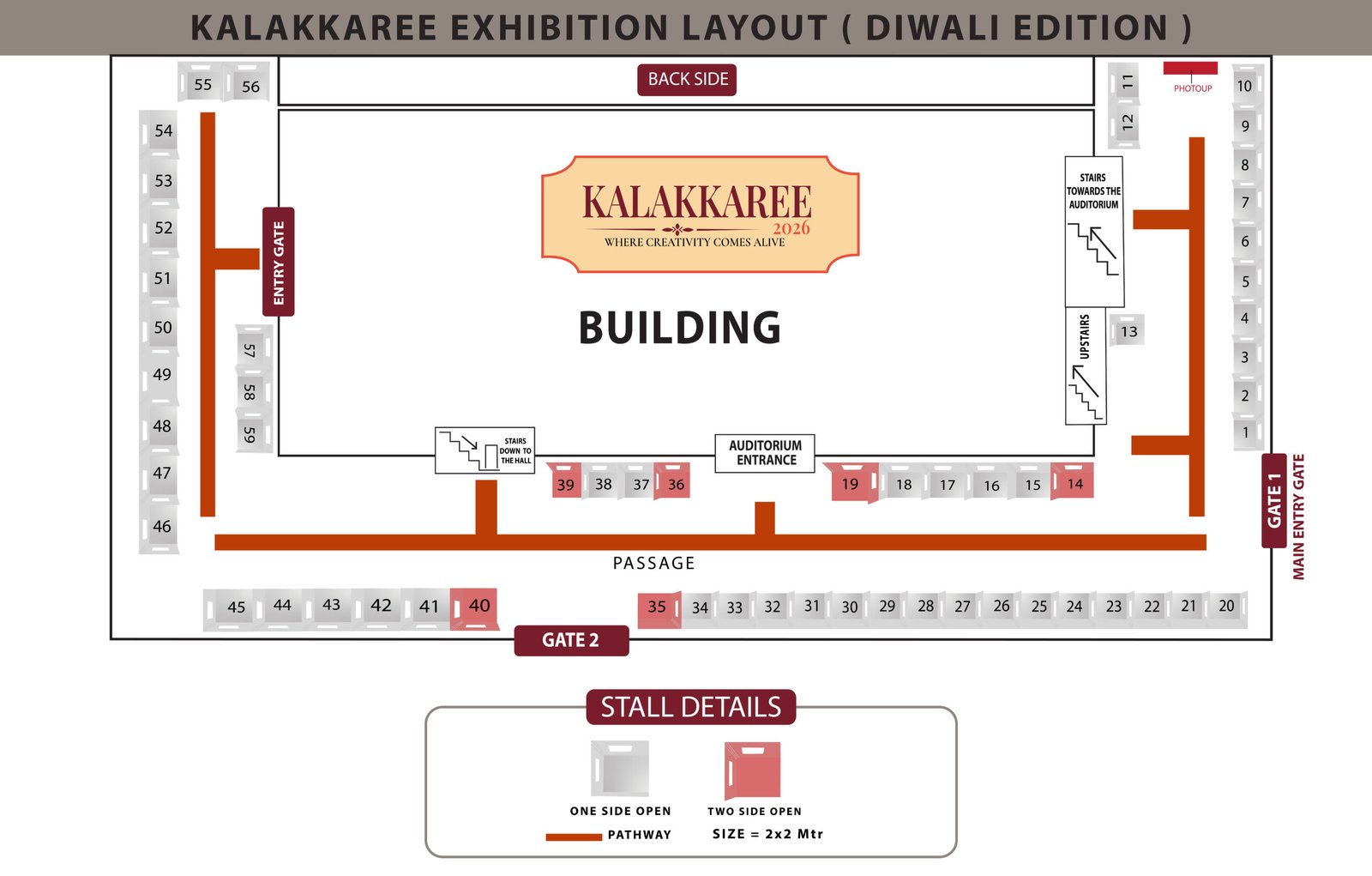 Kalakkaree Exhibition Stall Layout 2026